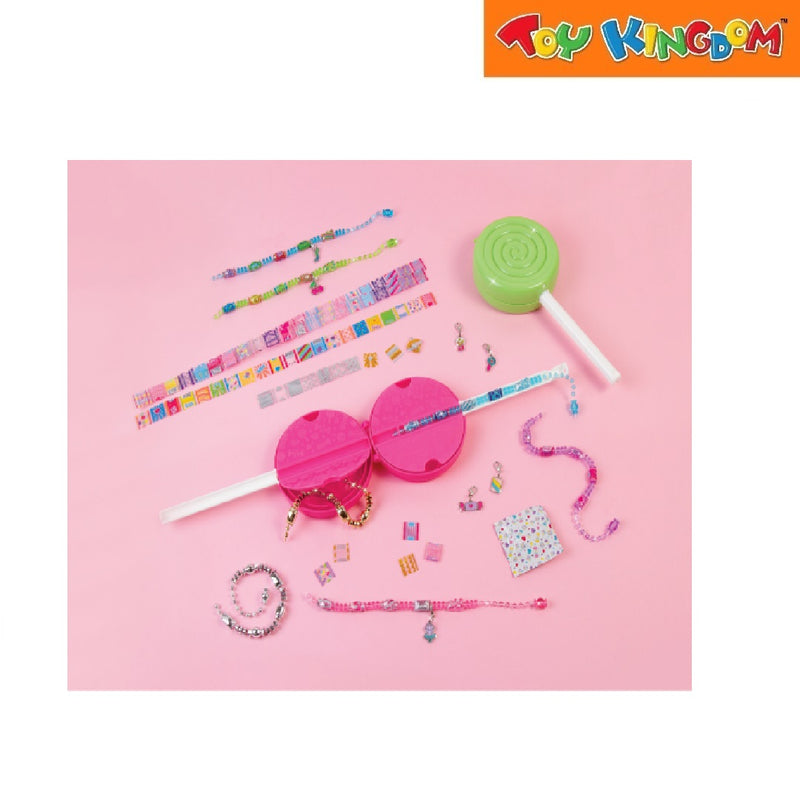 Make It Real Bringing Creativity To Life Shrink Magic Lollipop Green 94pcs DIY Bracelet Kit