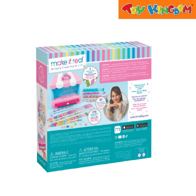 Make It Real Bringing Creativity To Life Shrink Magic Candy Shop Bracelet Kit 256pcs