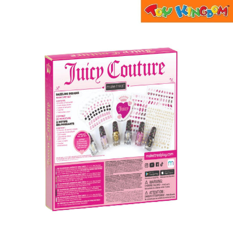 Make It Real Juicy Couture Dazzling Designs Manicure Set 12pcs