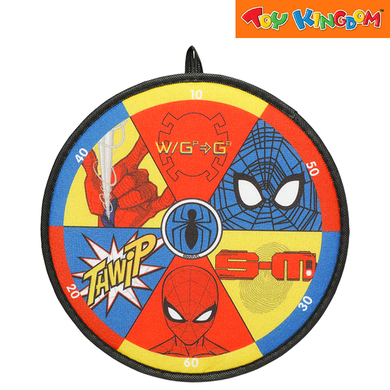 Disney Marvel Spider-Man Fabric Dart Board Set