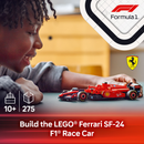 Lego Speed Champions 77242 Ferrari SF-24 F1® Race Car 2025 275pcs Building Blocks