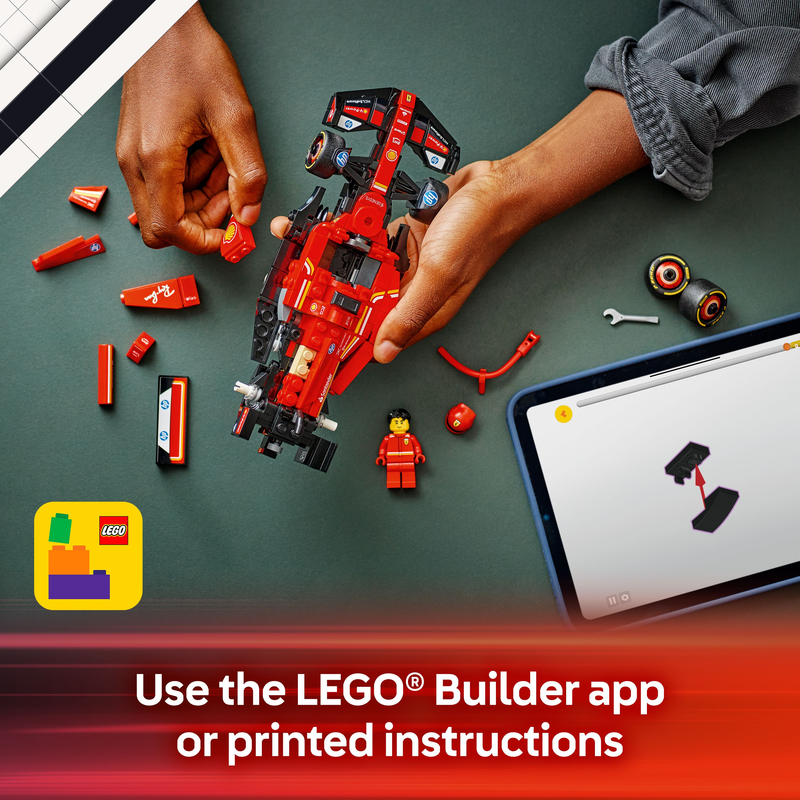 Lego Speed Champions 77242 Ferrari SF-24 F1® Race Car 2025 275pcs Building Blocks