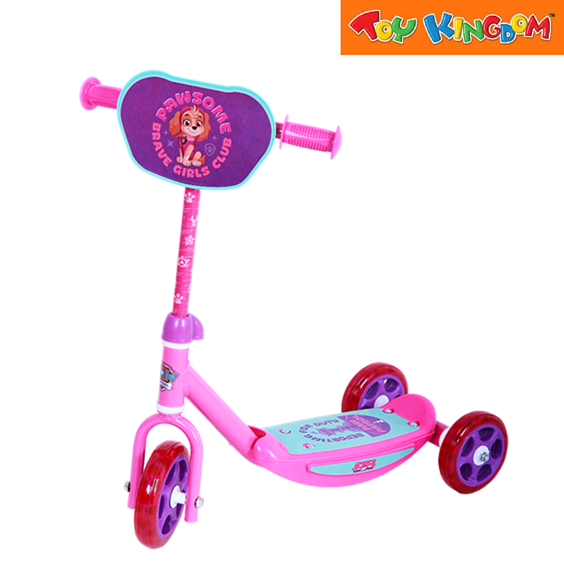 Paw Patrol Pawsome Brave Girls Club Skye Tri-Scooter