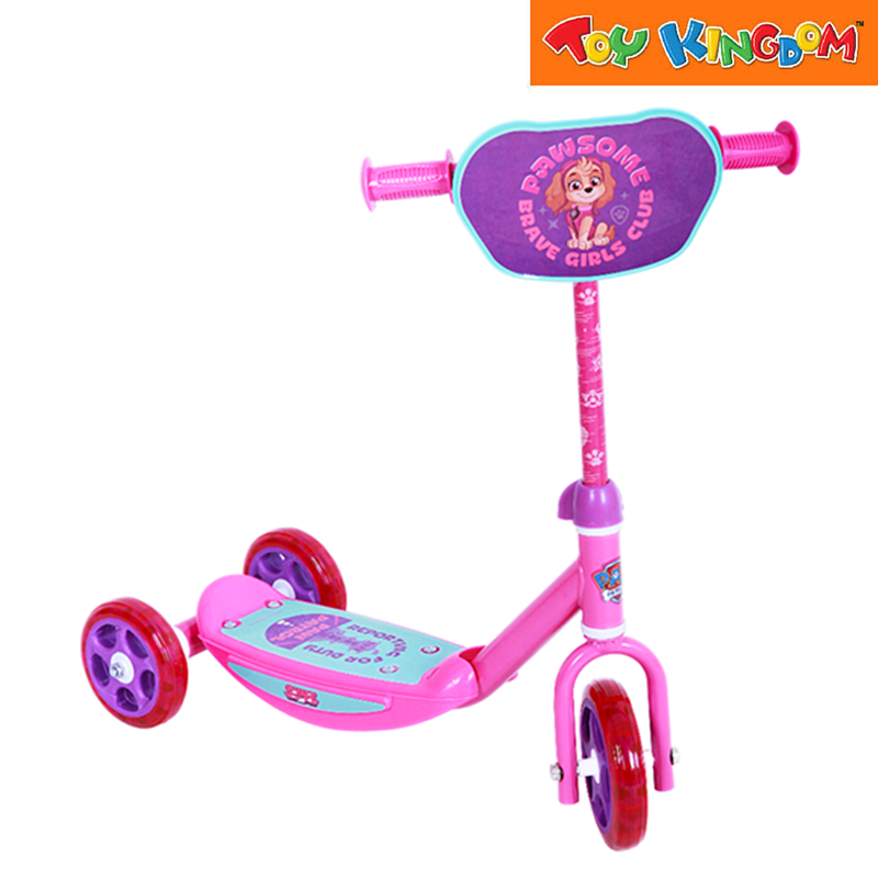 Paw Patrol Pawsome Brave Girls Club Skye Tri-Scooter