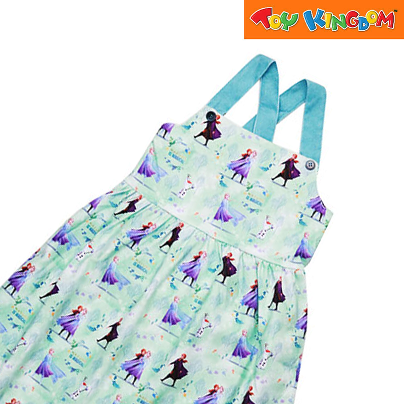Disney Frozen Anna and Elsa All Over Print Dress