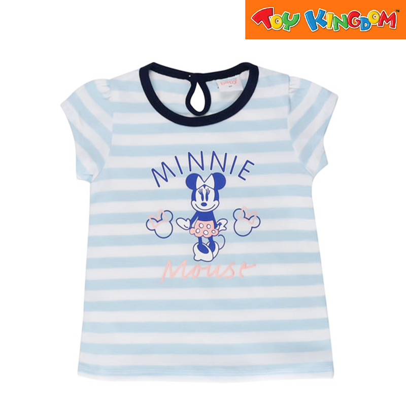 Disney Minnie Mouse Puff Sleeve Printed Minnie Mouse Blouse