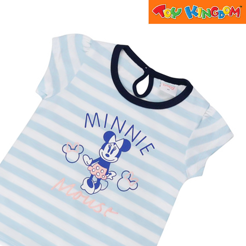 Disney Minnie Mouse Puff Sleeve Printed Minnie Mouse Blouse