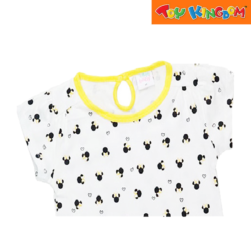 Disney Jr. Minnie Mouse All Over Print Stripe Blouse