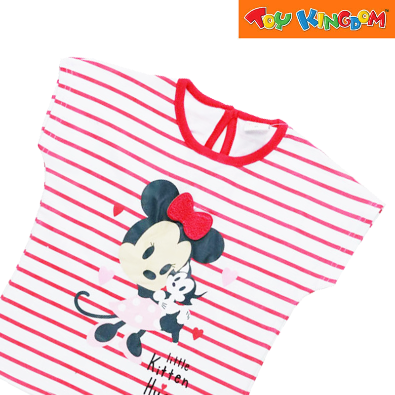 Disney Minnie Mouse Little Kitten Hugs Blouse