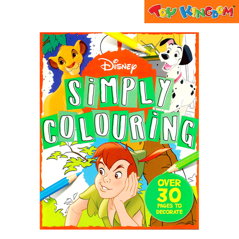 Disney Simply Coloring Book