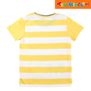 Disney Mickey Mouse Stripe Roundneck Shirt with Pocket
