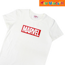 Marvel Red Block Logo Tee