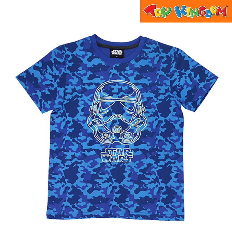 Star Wars Full Camo Round Neck Shirt