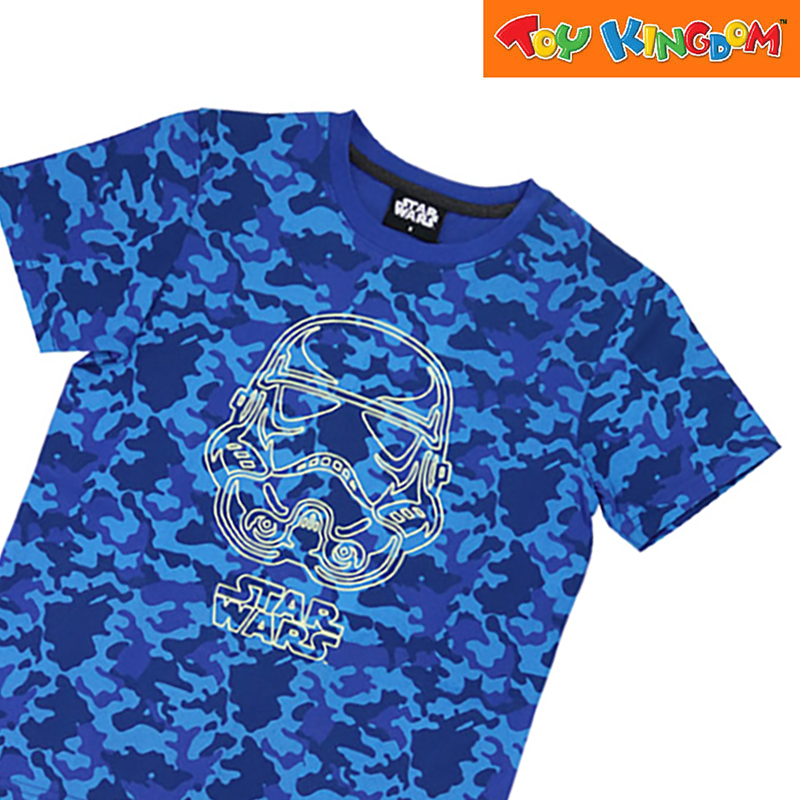 Star Wars Full Camo Round Neck Shirt