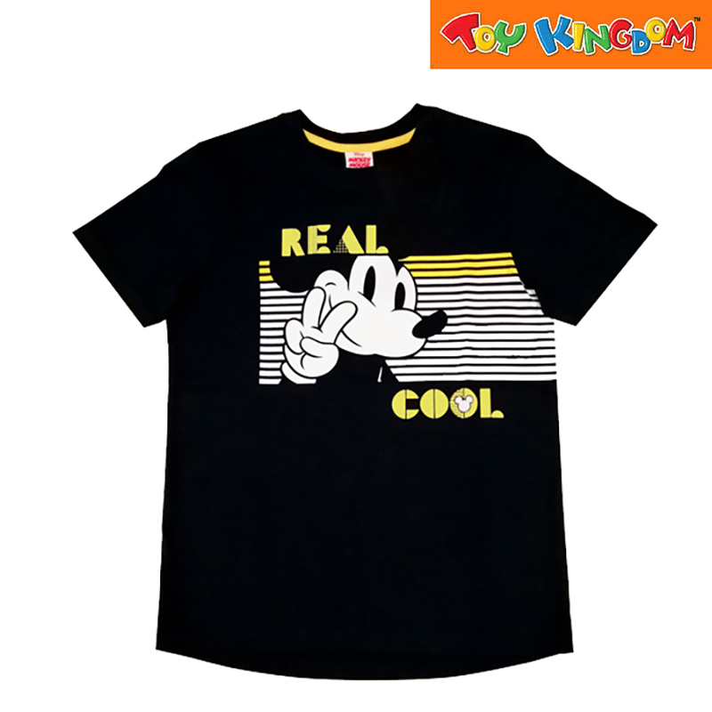 Disney Mickey Mouse Real Cool Shirt with Long Back