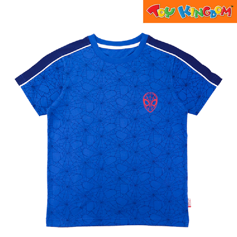 Marvel Spider-Man Blue Round Neck Shirt