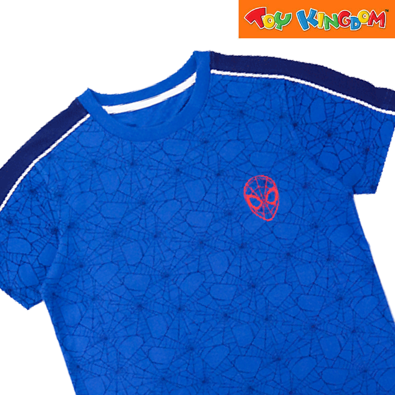 Marvel Spider-Man Blue Round Neck Shirt