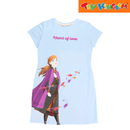 Disney Frozen Anna Powder Blue Round Neck Dress
