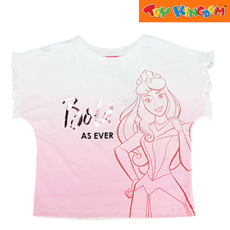 Disney Princess Aurora Off White Dolman Sleeves