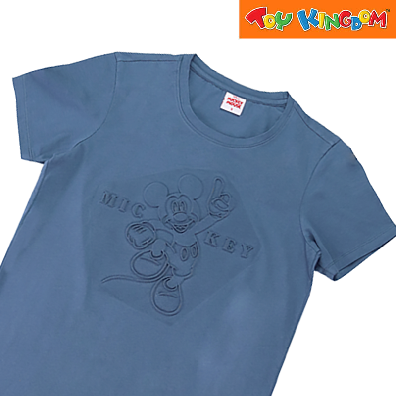 Disney Mickey Mouse Embossed T-Shirt