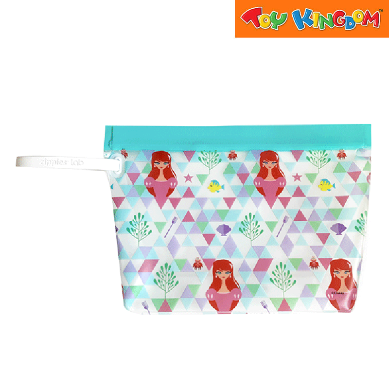 Zippies Lab Disney Princess Wristlet Collection Ariel Pouch Bag