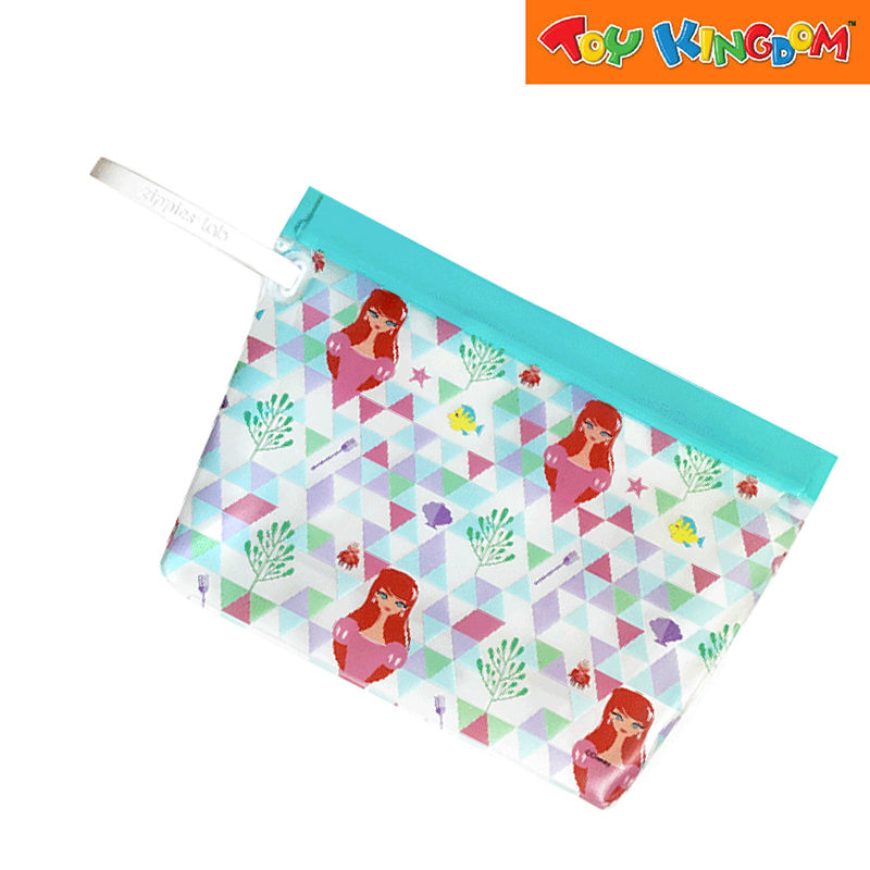 Zippies Lab Disney Princess Wristlet Collection Ariel Pouch Bag