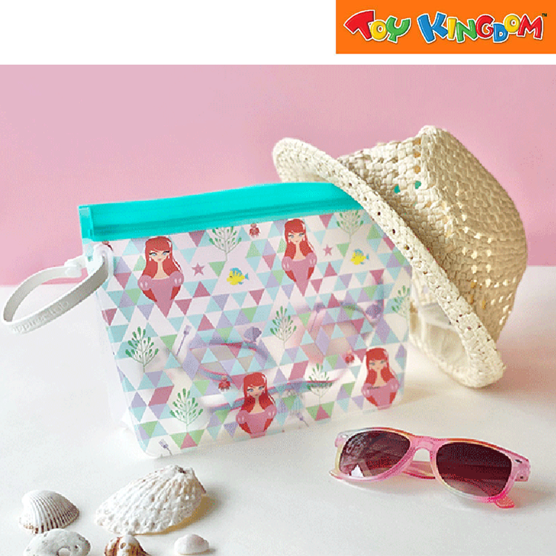 Zippies Lab Disney Princess Wristlet Collection Ariel Pouch Bag