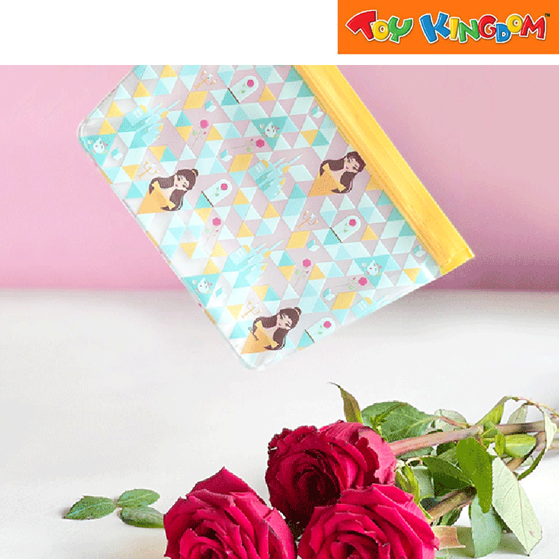 Zippies Lab Disney Princess Wristlet Collection Belle Pouch Bag