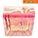 Zippies Lab Disney Mickey Superglow 3 pcs Reusable Storage Bags