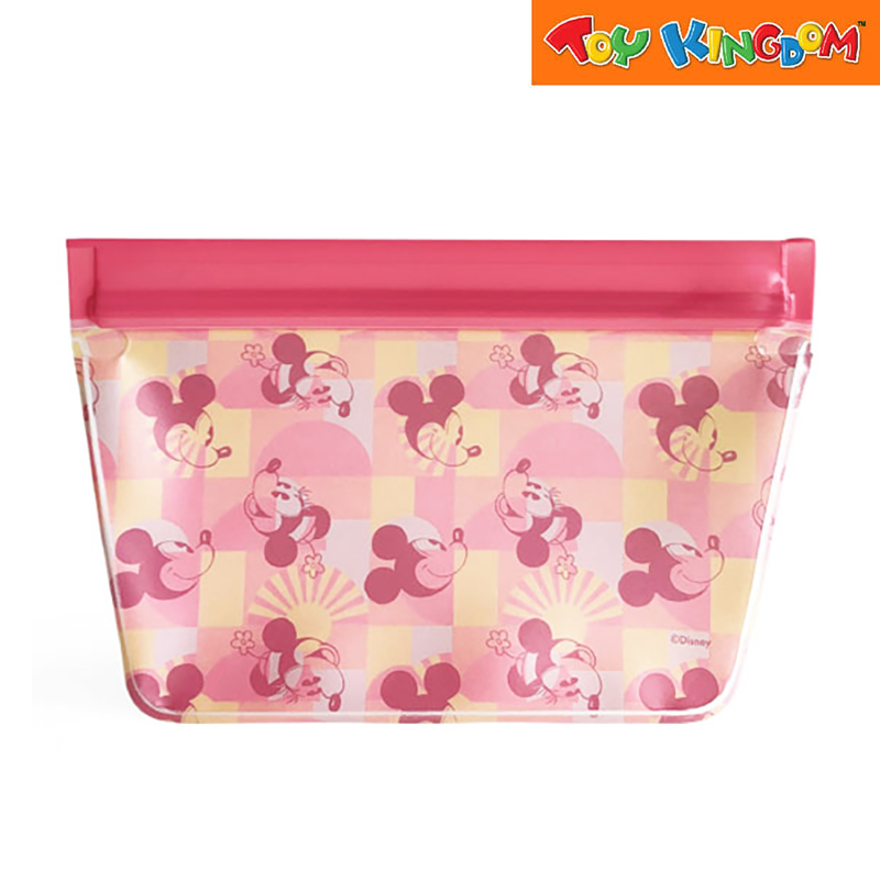 Zippies Lab Disney Mickey Superglow 3 pcs Reusable Storage Bags