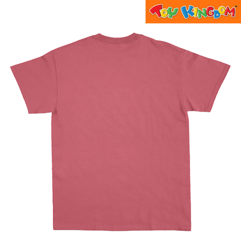 Disney Mickey Mouse Litmus Pink/Black Round Neck Shirt