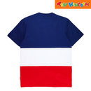 Marvel Avengers Navy Blue/White/Red Round Neck Shirt