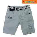 Disney Mickey Mouse Woven Shorts with Mock Fold