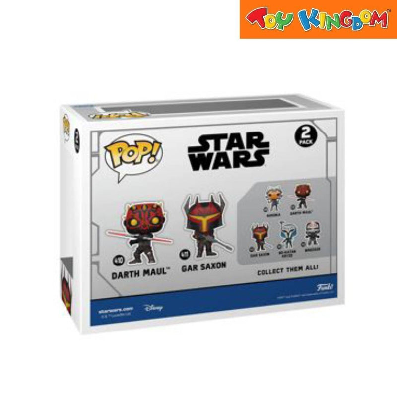 Funko Pop! Star Wars Darth Maul & Gar Saxon (Target Exclusive) 2 Pack Action Figures