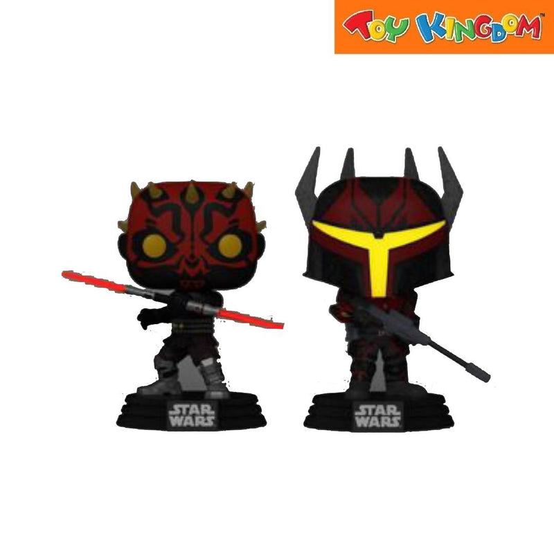Funko Pop! Star Wars Darth Maul & Gar Saxon (Target Exclusive) 2 Pack Action Figures