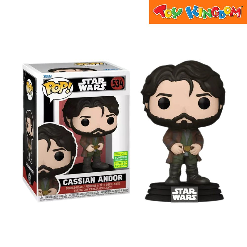 Funko Pop! Star Wars Cassian Andor (SDCC 2022 Shared Exclusives) Vinyl Figure