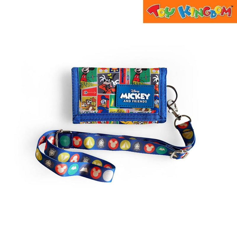 Totsafe Disney Mickey Mouse Outdoor Fun Lanyard Wallet Accessories