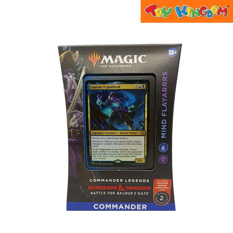 Magic The Gathering Bladur's Gate Commander Deck Mind Flayarrrs