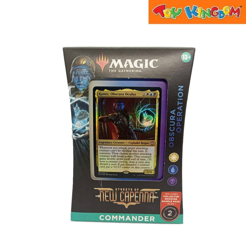 Magic The Gathering New Capenna Commander Deck Obscura Operation