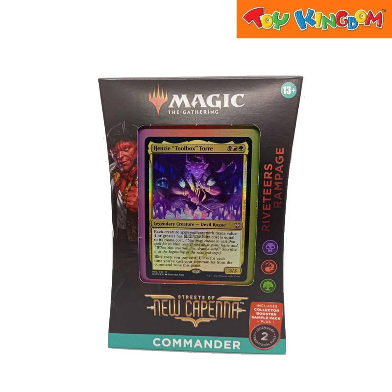 Magic The Gathering New Capenna Commander Deck Riveteer's Rampage