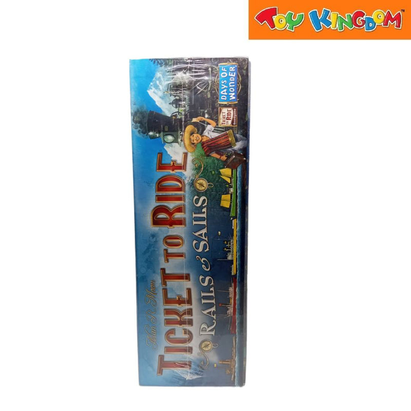 Asmodee Days of Wonder Ticket To Ride Rails And Sails