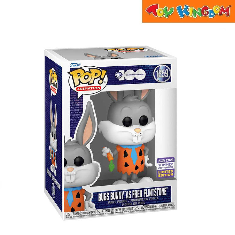Funko Pop! Animation WB 100 Bugs Bunny As Fred Flintstone Action Figure