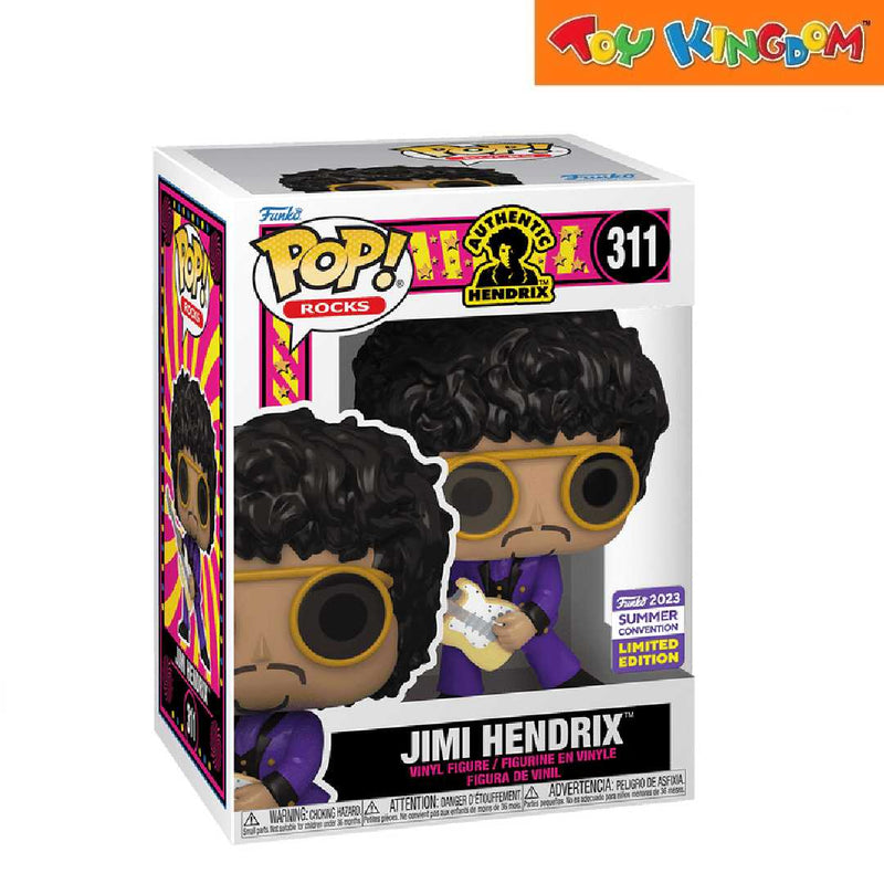Funko Pop! Rocks Authentic Hendrix Jimi Hendrix Action Figure