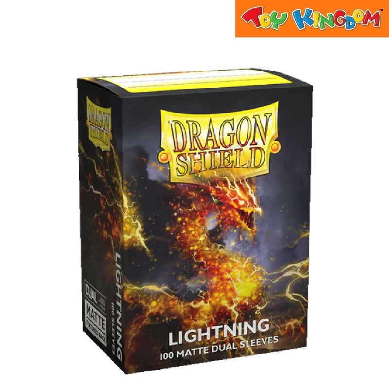 Arcane Tinmen Dragon Shield Lightning 100 Matte Dual Sleeves