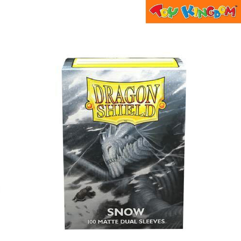 Arcane Tinmen Dragon Shield Snow 100 Matte Dual Sleeves