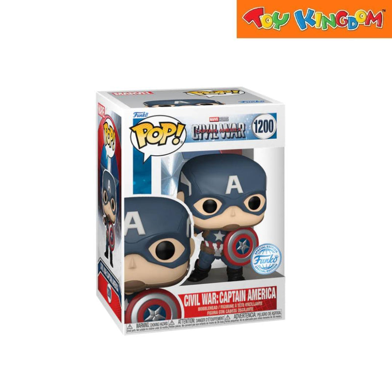 Funko Pop! Marvel Civil War Captain America Vinyl Figure