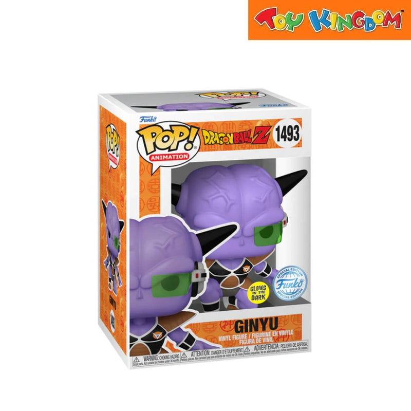 Funko Pop! Animation Dragonball Z Ginyu Glows In The Dark Vinyl Figure