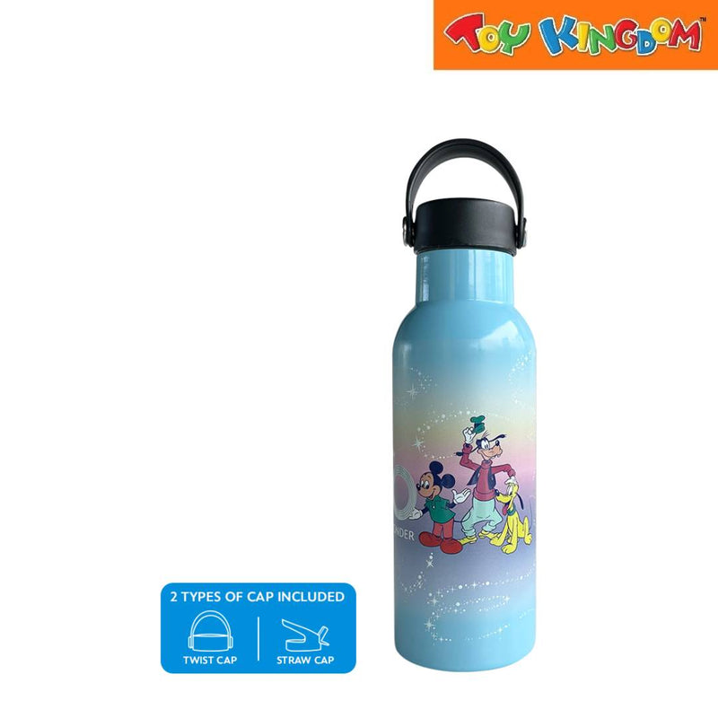 Zippies Lab Disney Mickey Mouse Stainless Steel Insulated Water Bottle D100 Iridescent