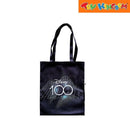 Zippies Lab Disney Mickey Mouse 100 Platinum Tote Bag With Side Pocket Zipper