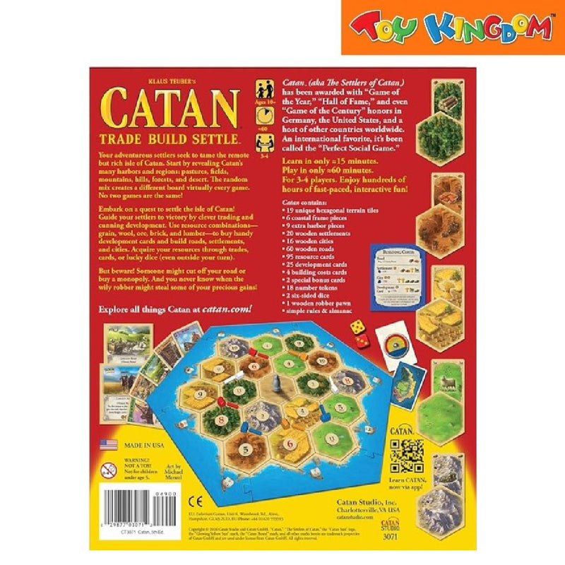 Catan Trade Build Settle Klaus Teuber's